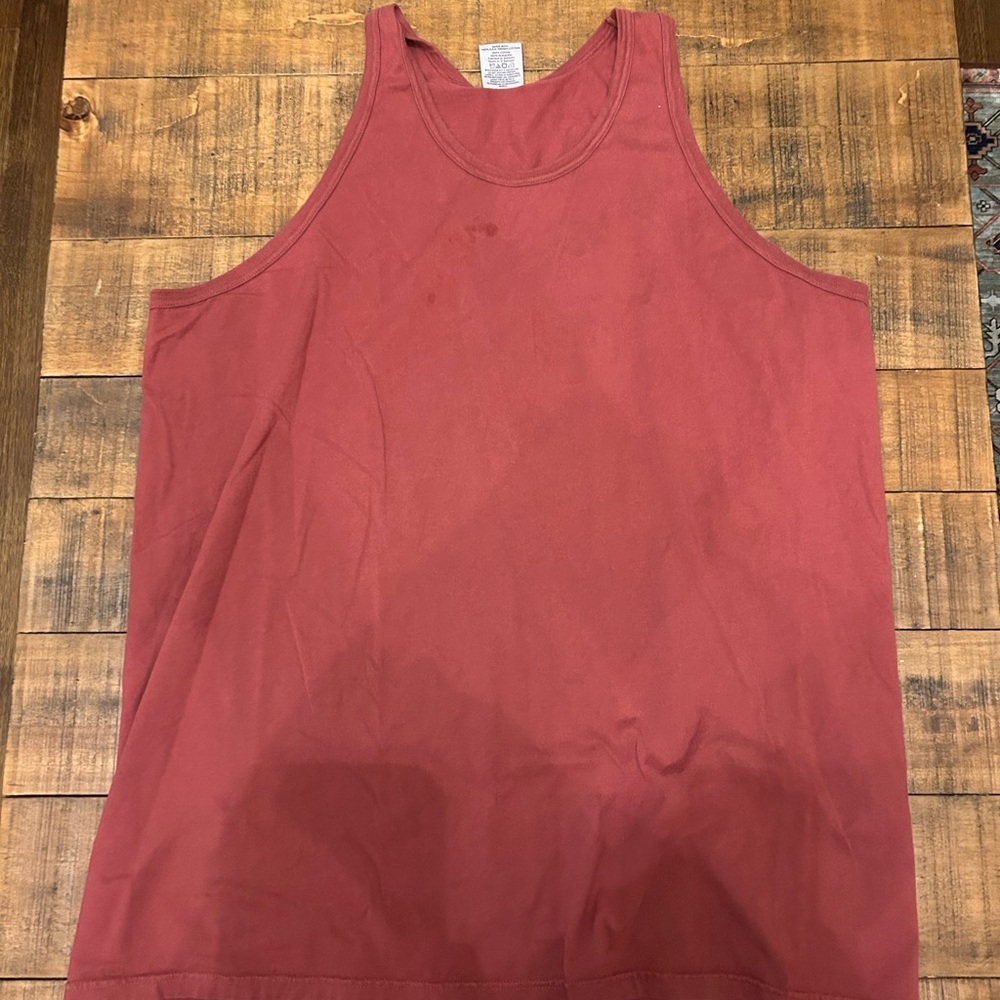 Hanes Comfortwash Garment Dyed Tank Top